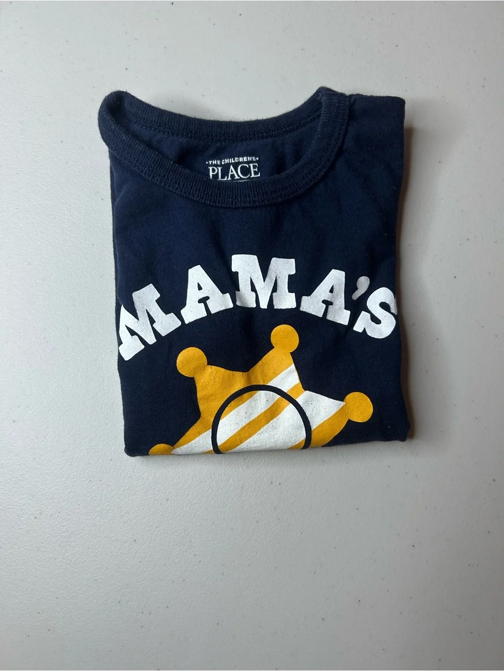 The Children's Place Navy Short-Sleeve Graphic Tee